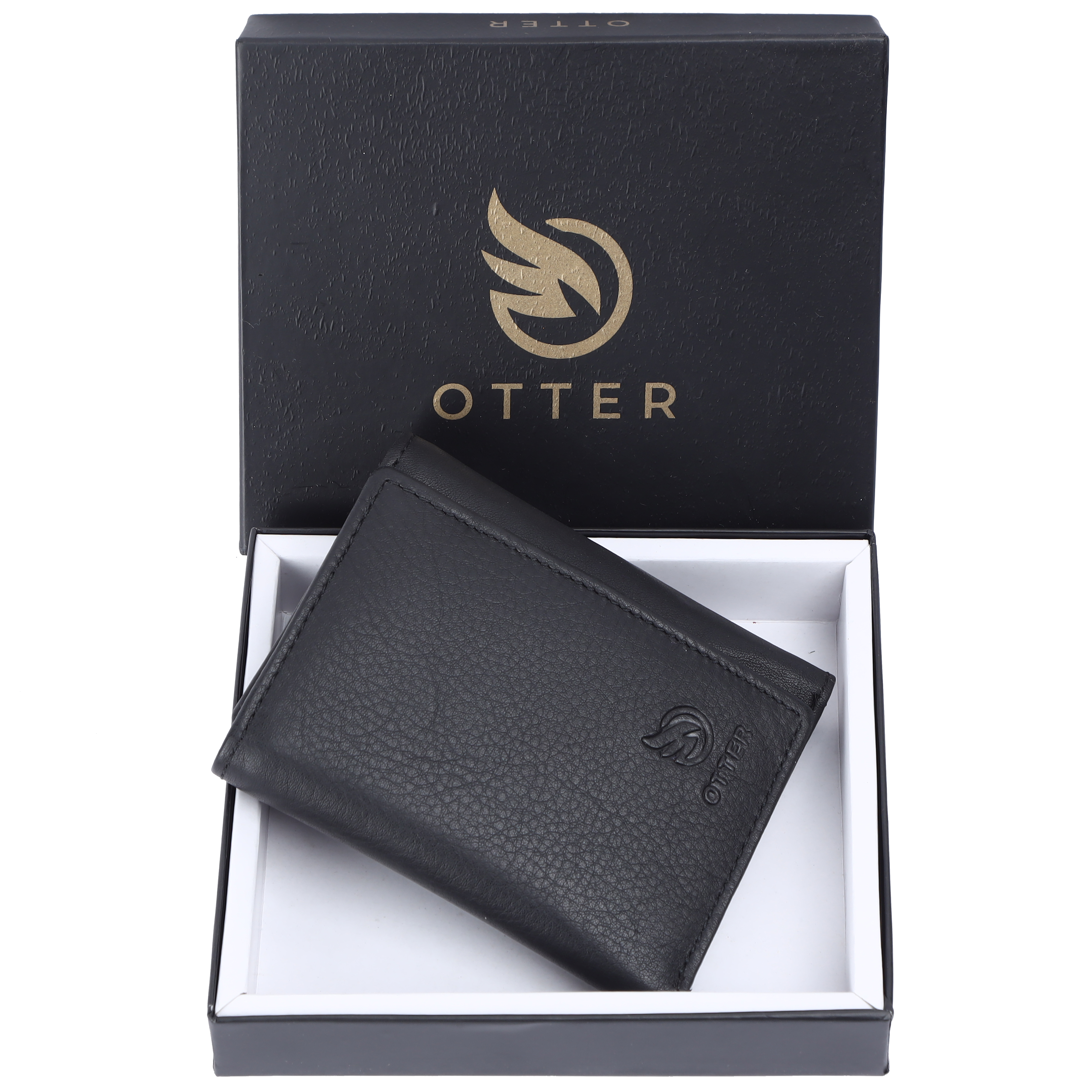 Genuine Leather Wallet in Black
