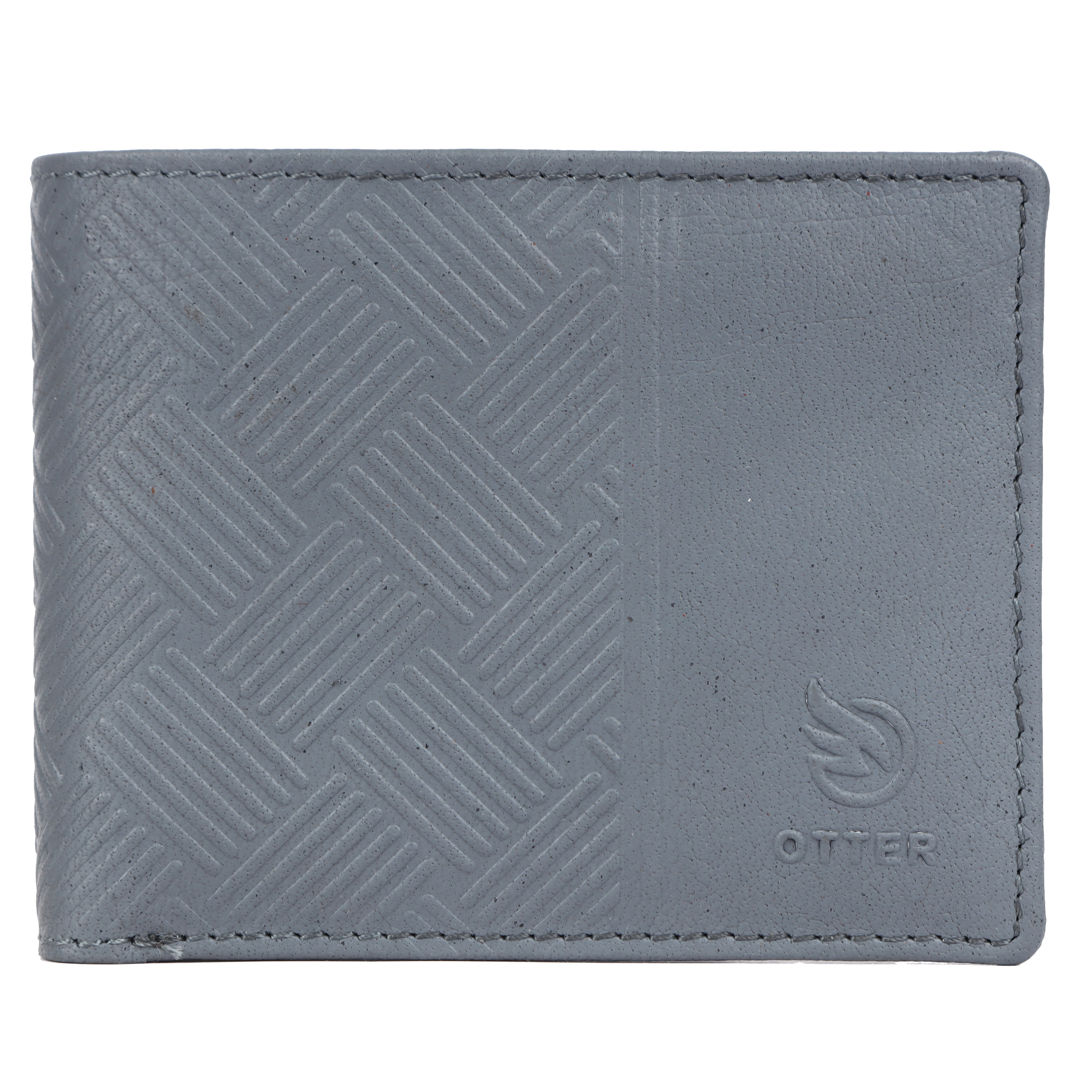 Genuine Leather Wallet in Grey