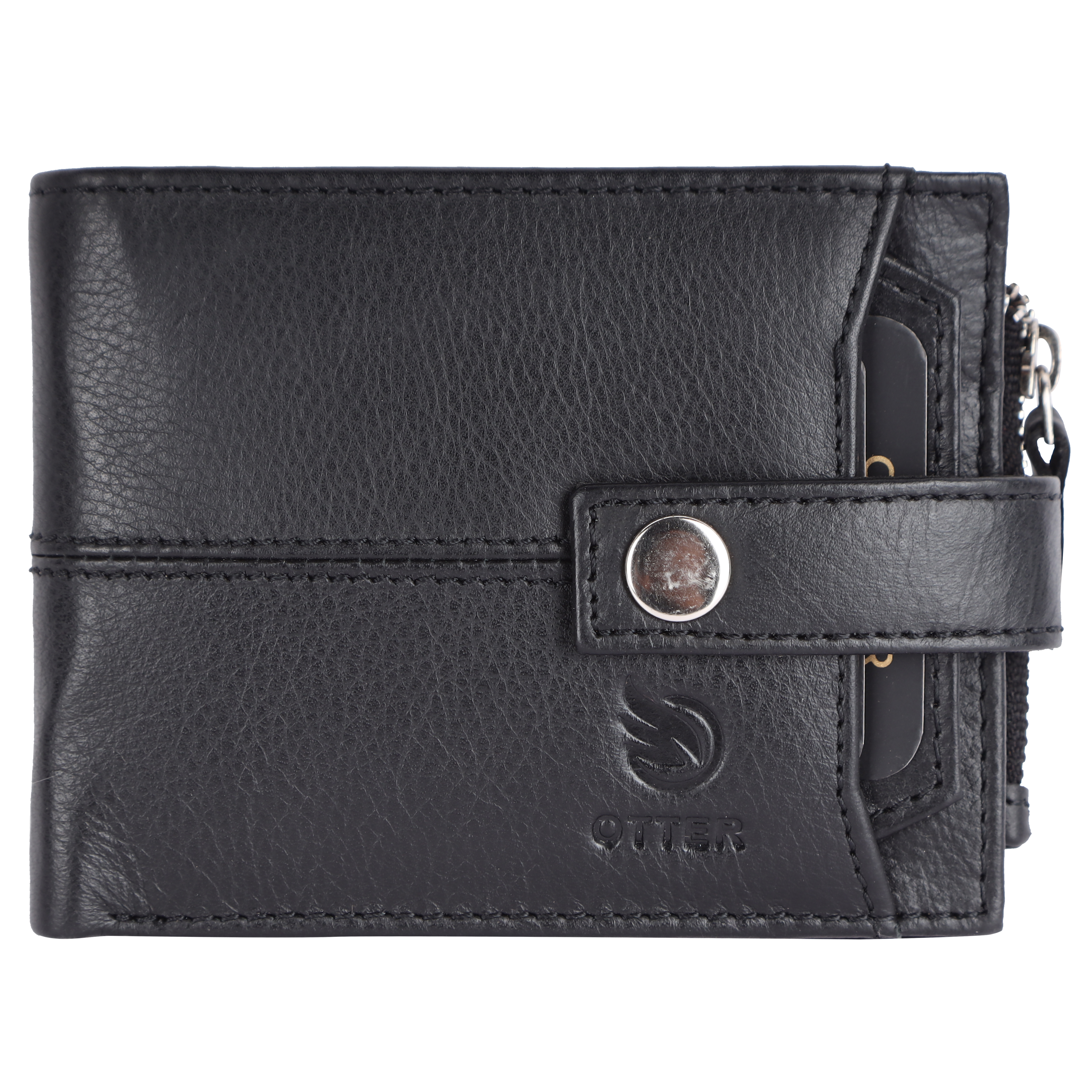 Genuine Leather Wallet in Black