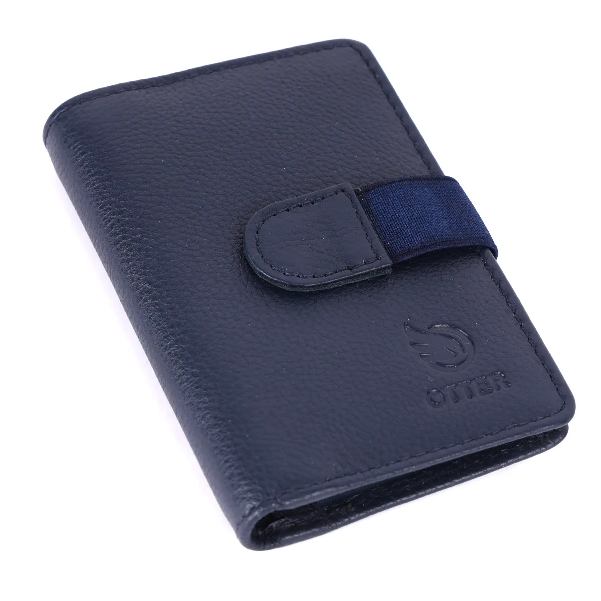 Men's 20-Card Genuine Leather Card Holder – Blue (2221), additional view 6