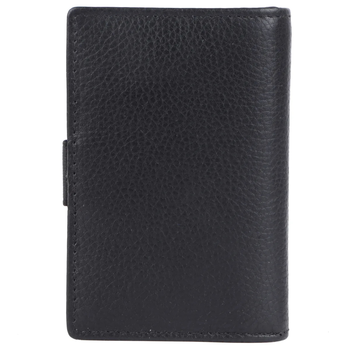 Men's 20-Card Genuine Leather Card Holder – Black (2221), additional view 5