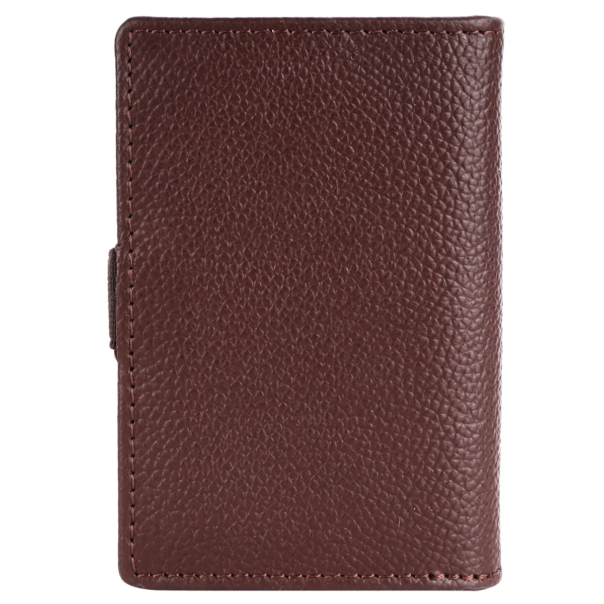 Men's 20-Card Genuine Leather Card Holder – Brown (2221), additional view 3